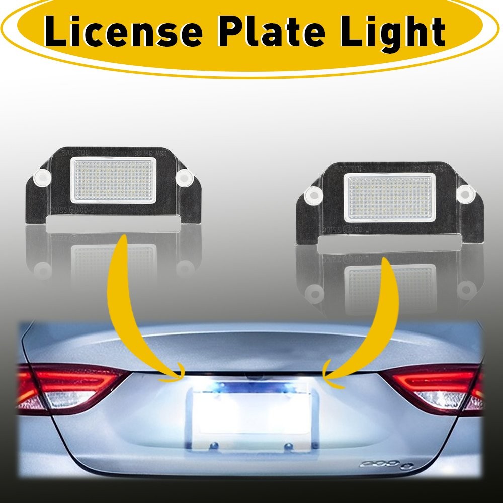 18LED License AUXITO For Plate Free Light 2005-2014 300 Error Chrysler 300C 300S
