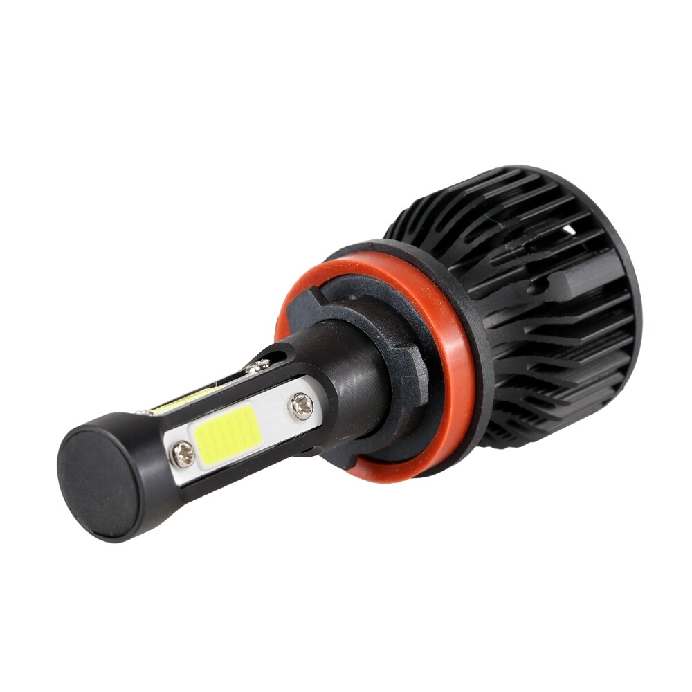 IRONWALLS LED Headlight H11 Low Beam Bulb Kit 360000LM 6000K Ultra Bright 4-side