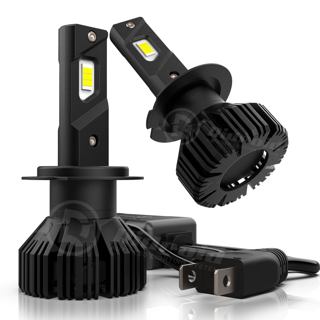 CANBUS H7 LED Headlight Bulbs Super Bright High/Low Beam 30000LM 6500K White