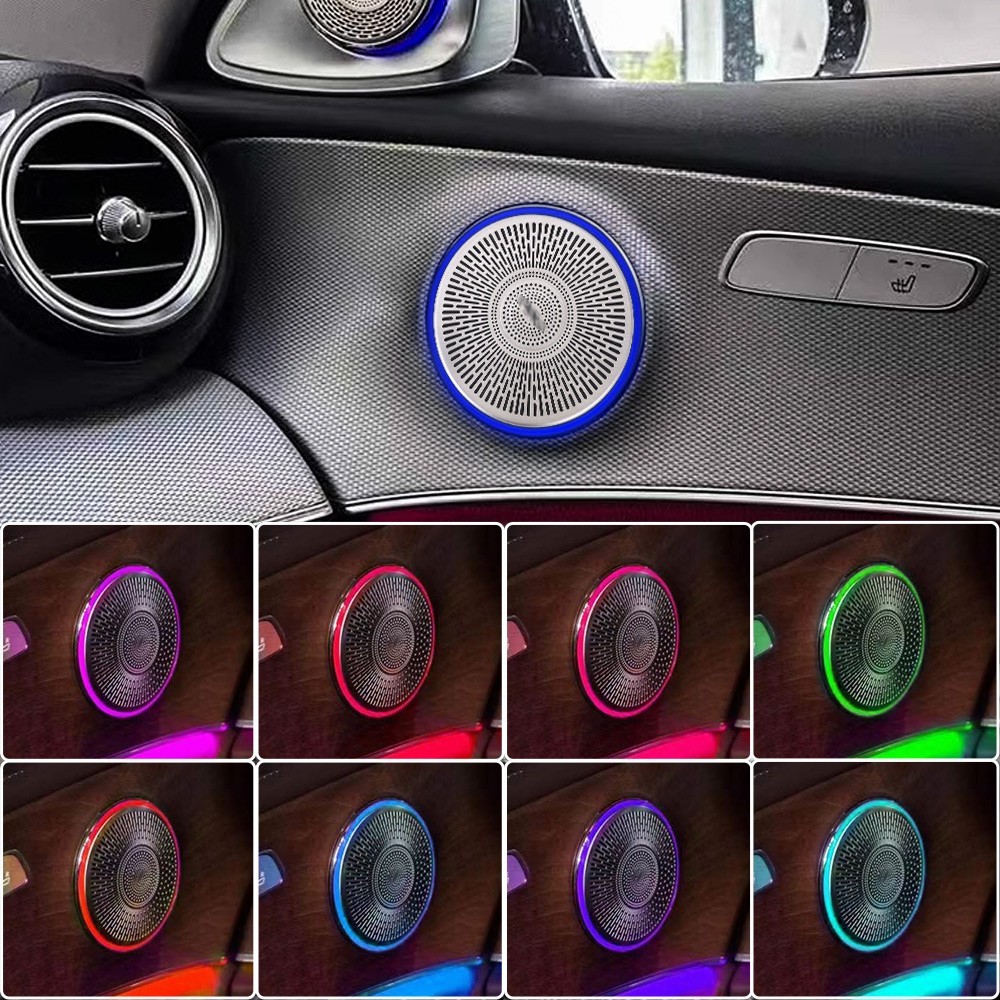 W205 X253 Speaker Tweeter For Mercedes Benz C Class 64 Colors Led-Ambient Light