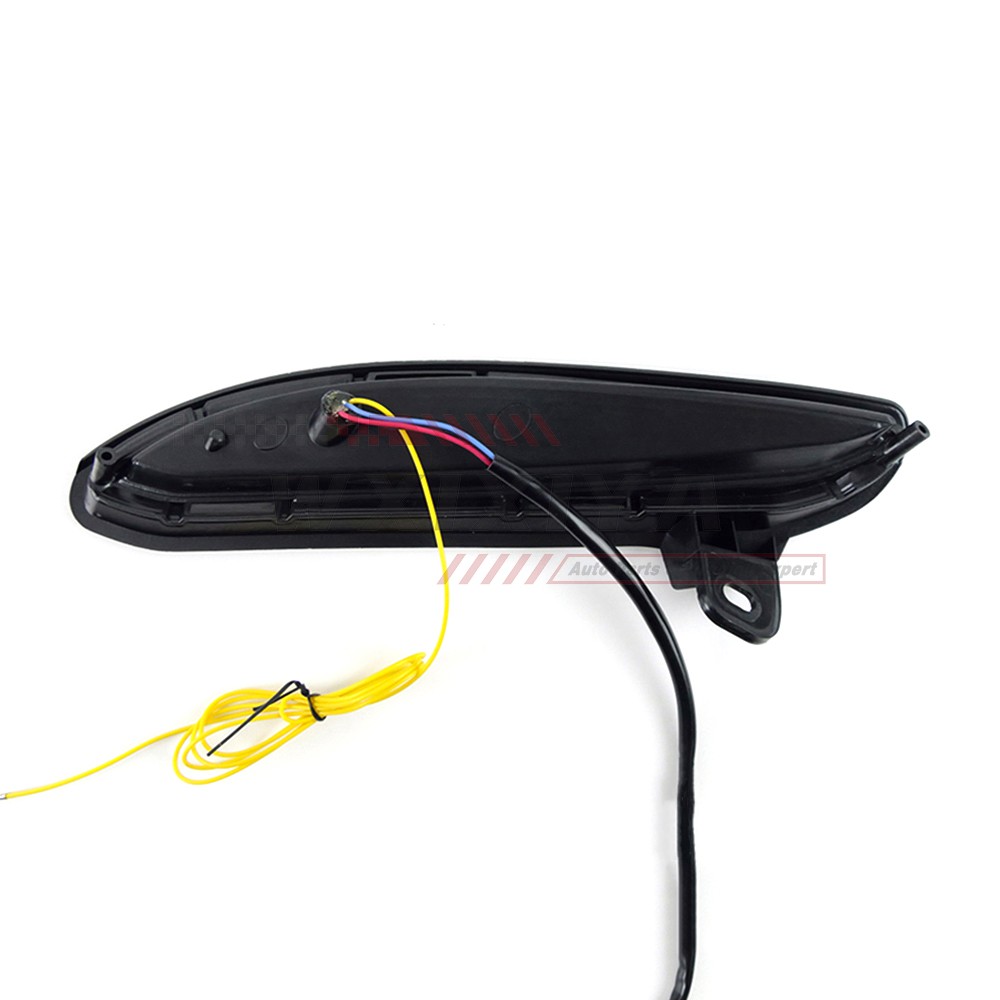 LED DRL Daytime Running Light for Toyota Venza Harrier 2021-24 Fog Lamp w/ Turn