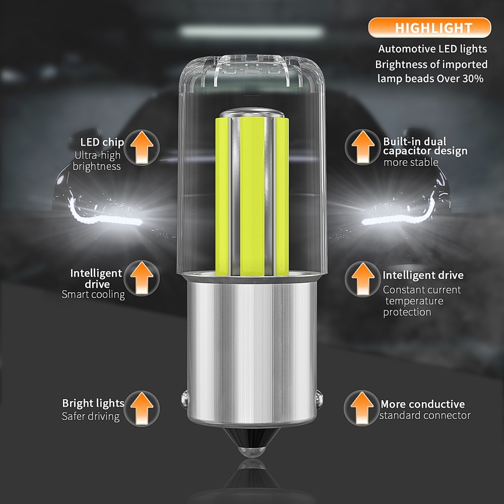 OPRAH LED Turn Signal Light Bulb Anti Hyper Flash 3156/3157/7440/7443/1156/1157