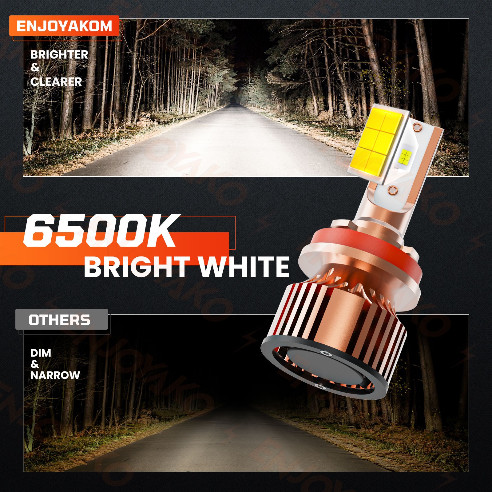 For Nissan Altima 2007-2018 LED Headlight Kit Bulbs Super Bright 72000LM 4pcs