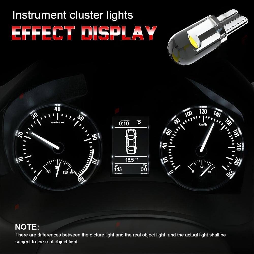Brand-new Gauge Cluster Lights Bulbs WHITE For Ford 70 72 F100 F250 F350 Truck