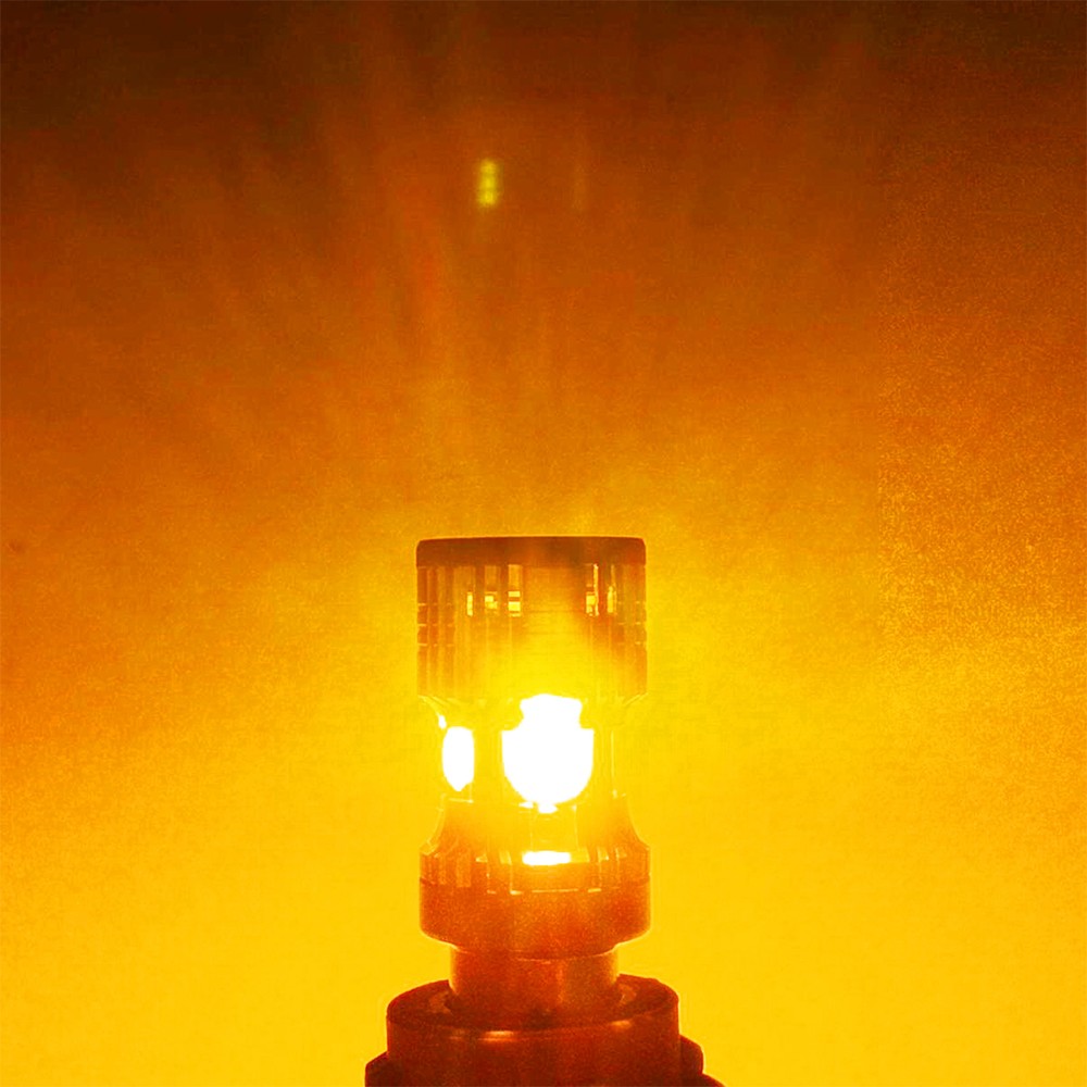 Auxito BAU15S Amber LED Super Bright Turn Signal No Hyperflash Bulb CANBUS Light