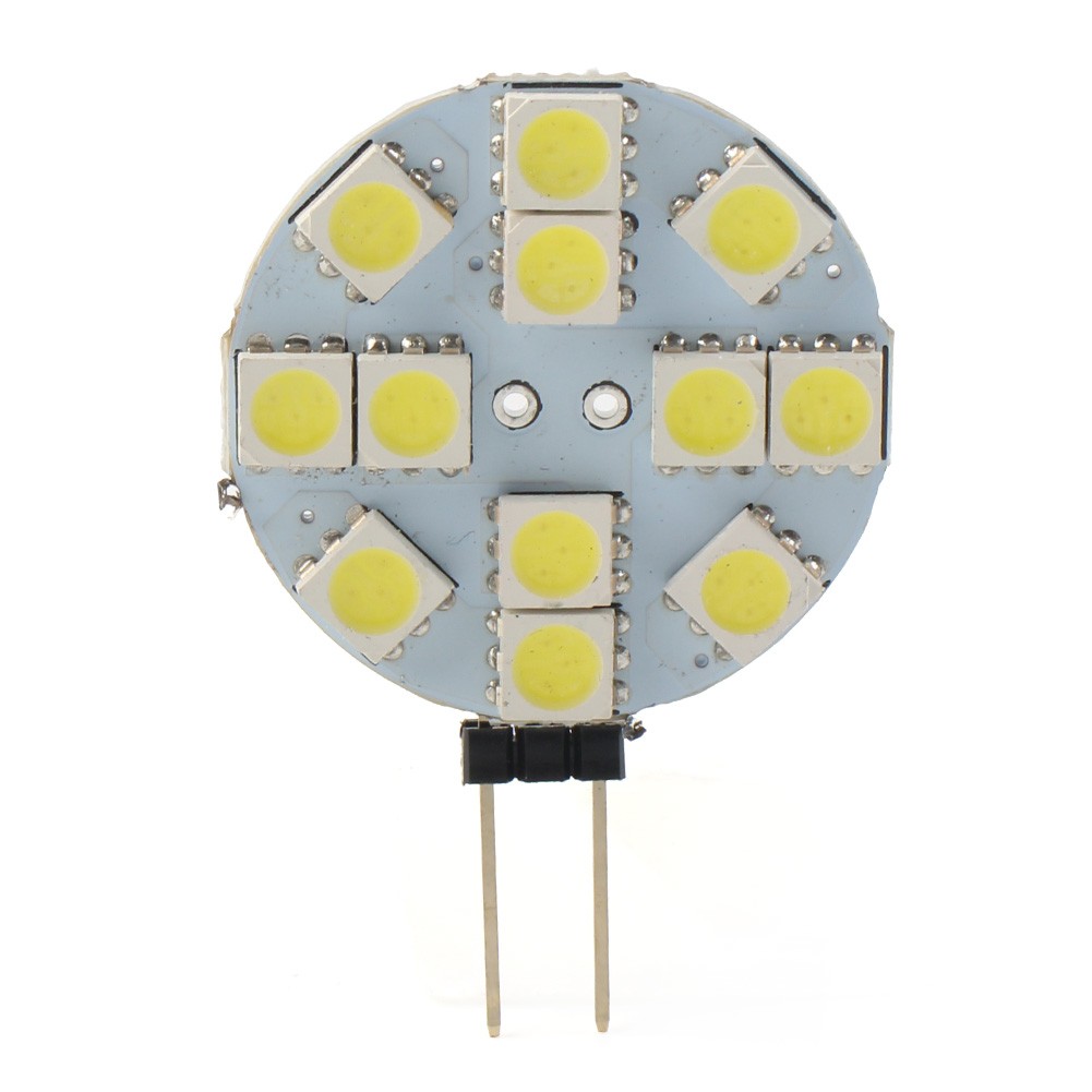 Indoor Car RV Landscape G4 Socket 5050 SMD 12 Bulb Lamp Round Bulb