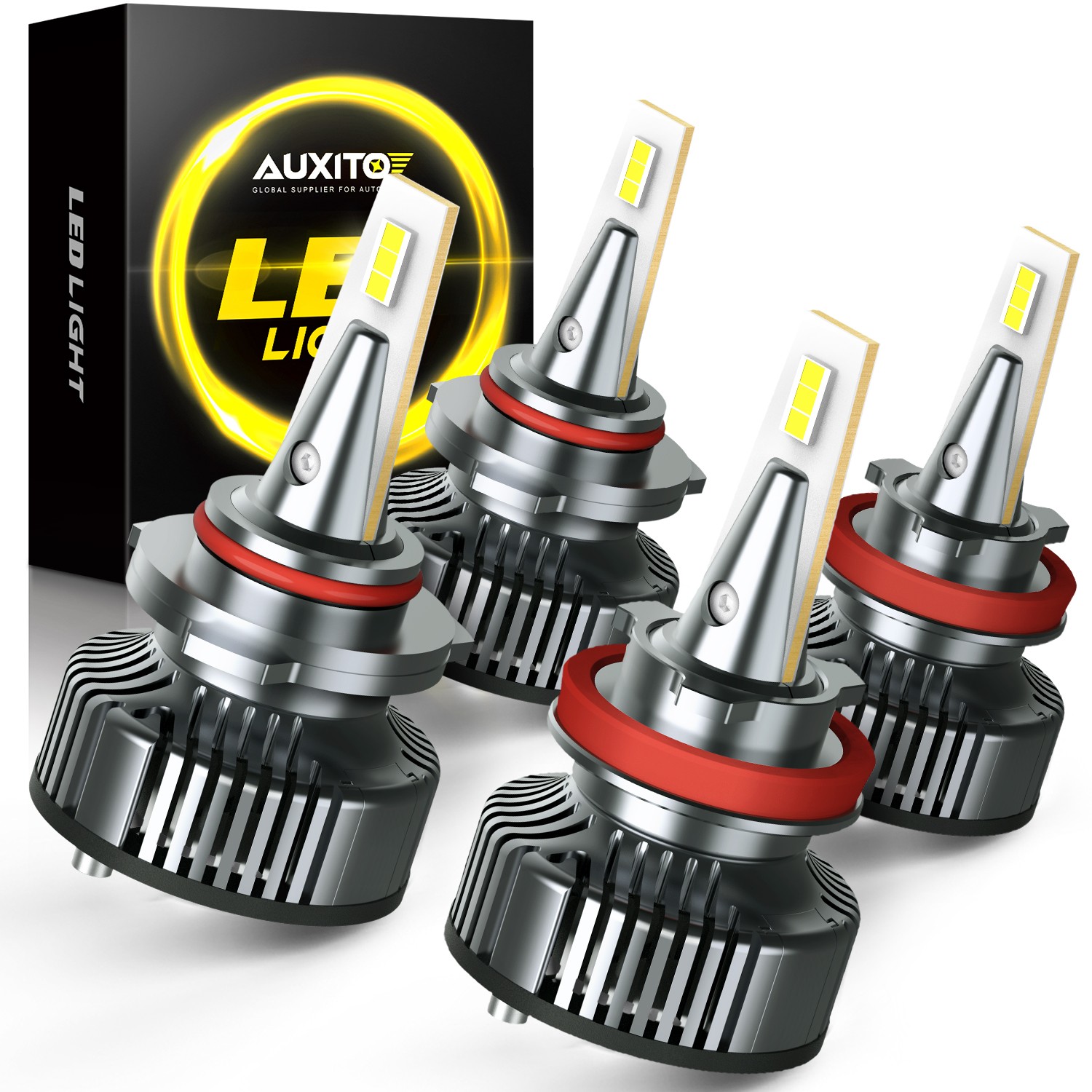 9005/HB3 H11/H8 LED Headlight Bright Bulb Kit High Low Beam 6500K White 320000LM
