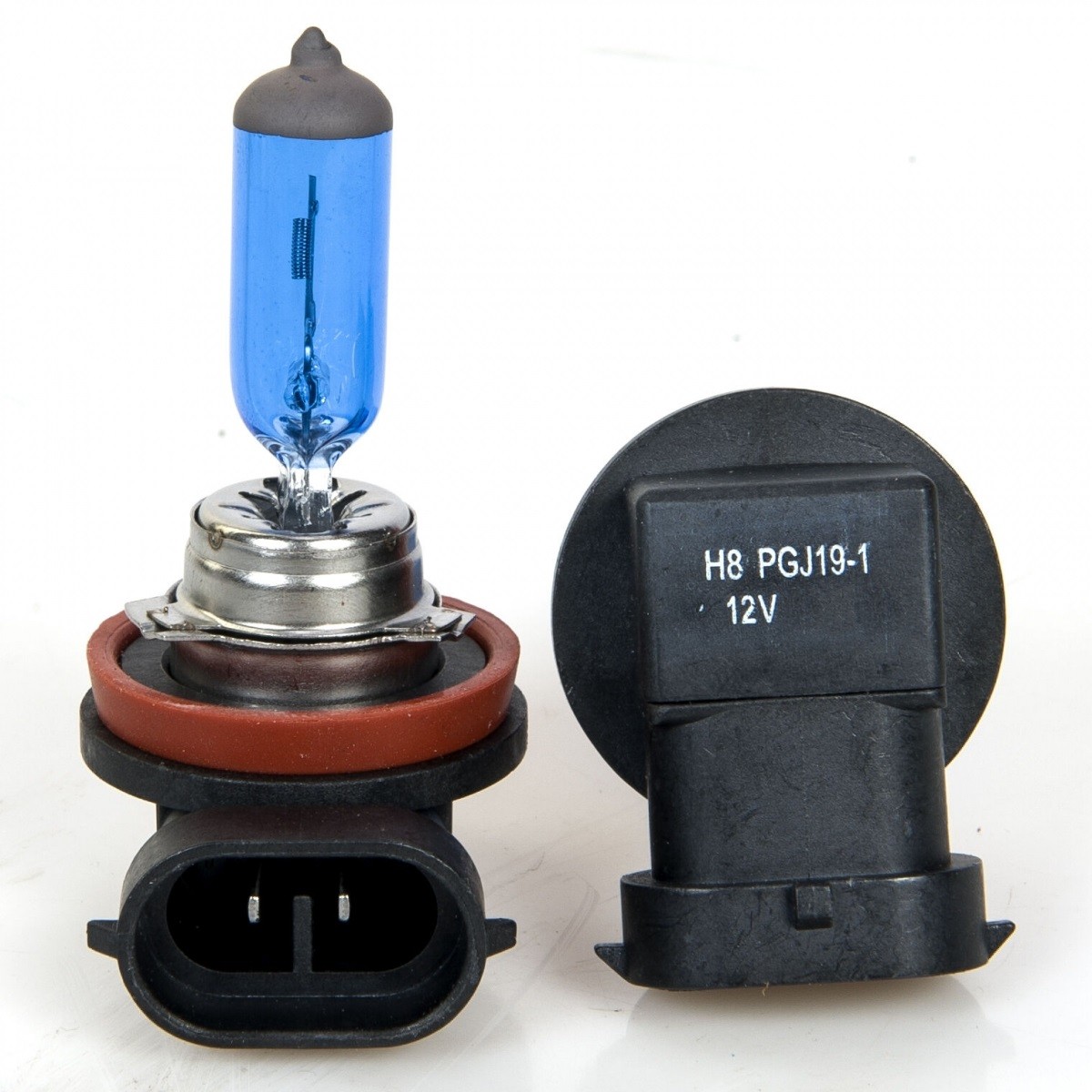 H8 Halogen 35W 12V Fog Lights/Driving Lights Replacement Bulbs Bright White x2