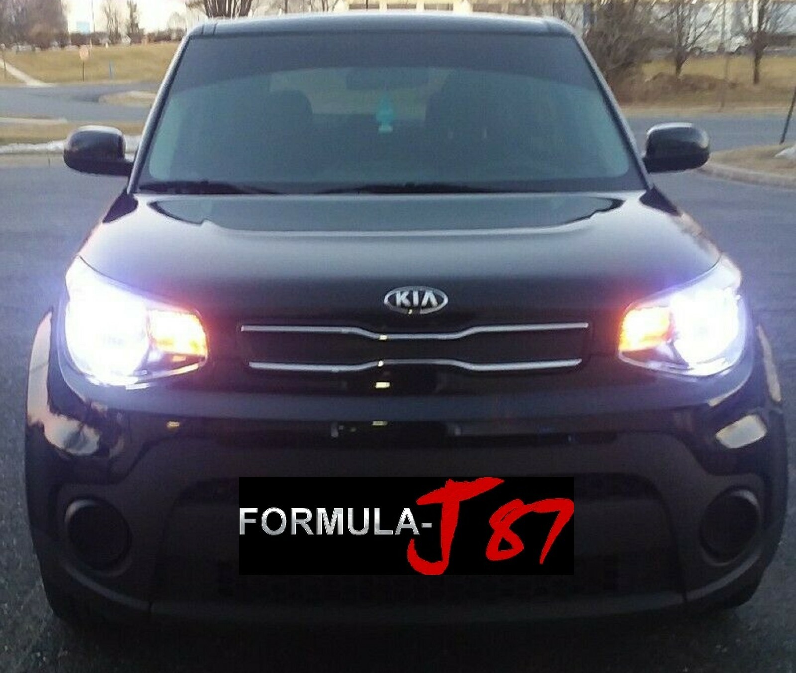 LED 20W H12 9055 White 6000K Two Bulbs Fog Light Replacement Plug Play Upgrade