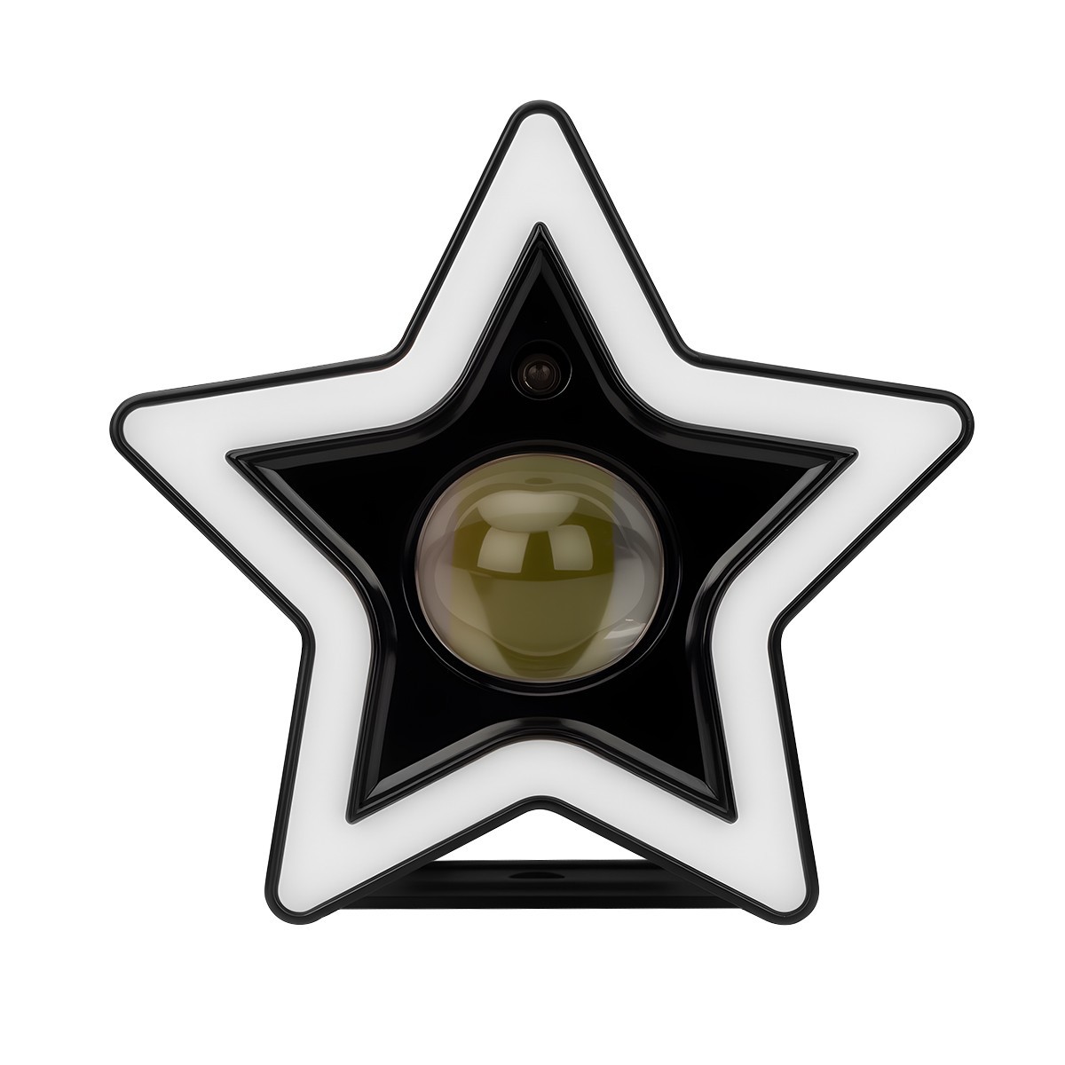Motorcycle LED External Headlight Seven Color Star Shaped Front Spotlight