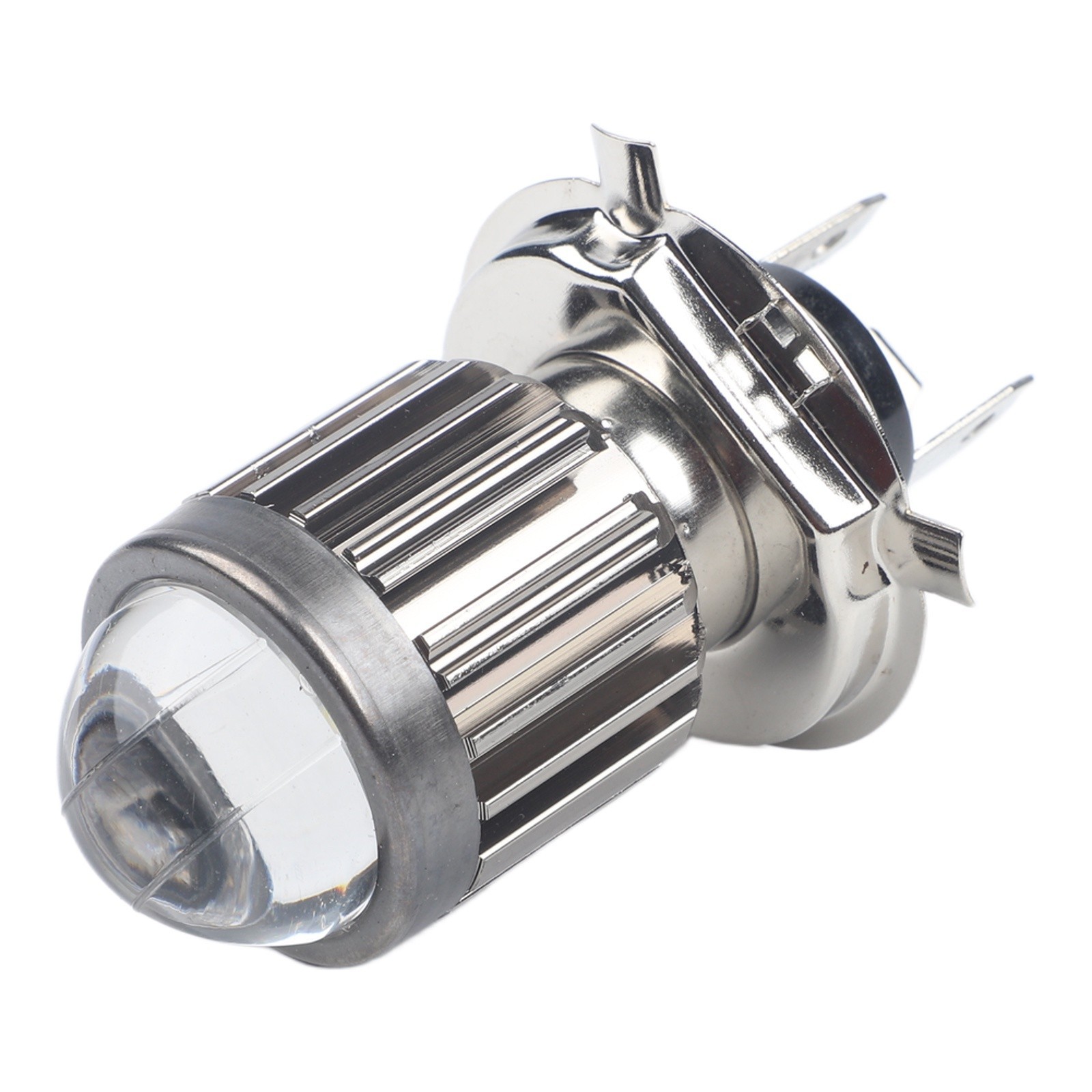 LED Headlights H4 Dual Color for Motorcycles Trucks SUVs with Aluminum Housing