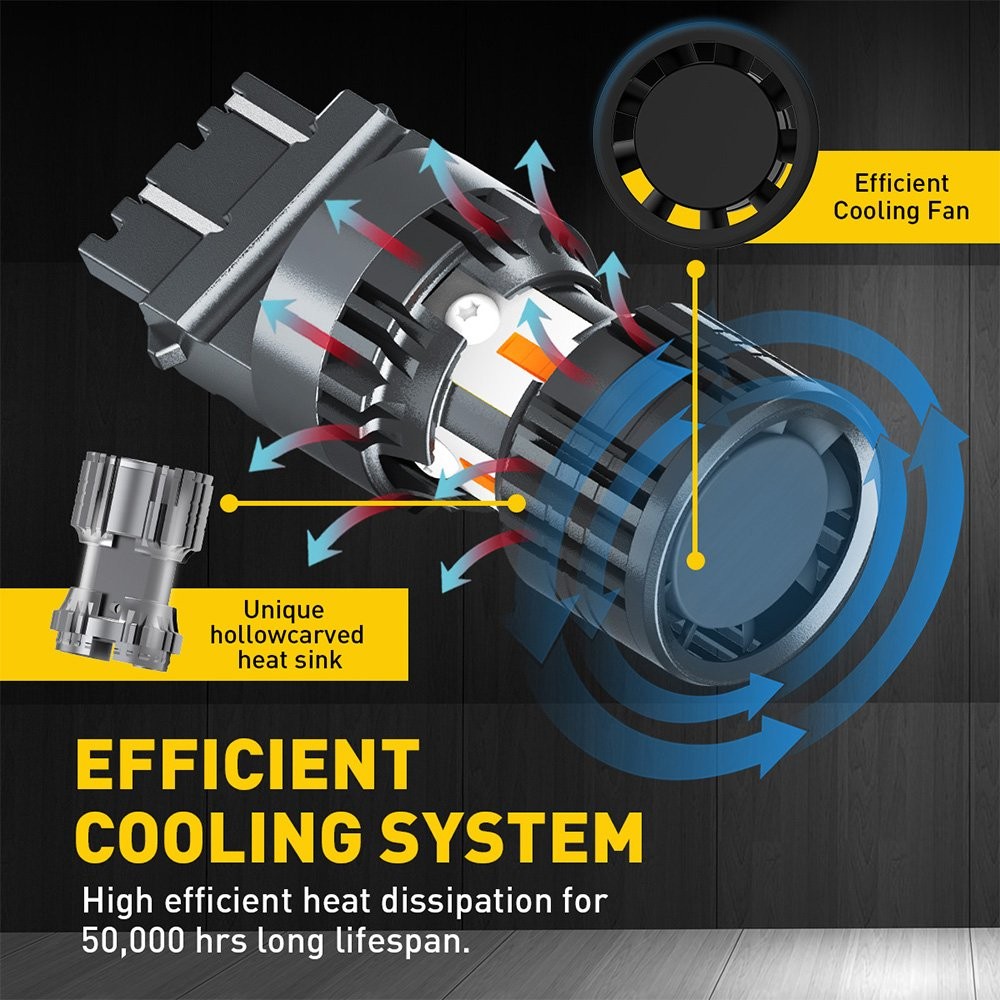 3157 12v Turn Signal DRL Light Bulbs Amber For Ford F150 F250 F350 fan 4x