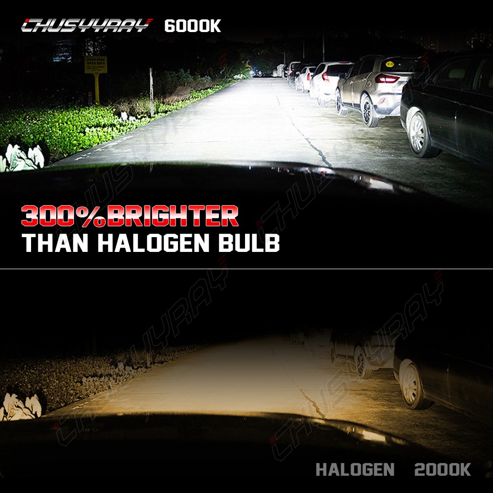 For Ford F250 F350 F450 2005-2019 6x 6500K White LED Headlight + Fog Light Bulbs