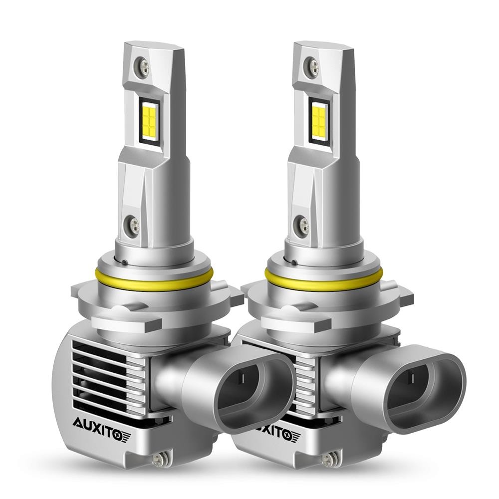 2X AUXITO 9005 LED Headlight Bulb Kit High Low Beam 6500K Super White 30000LM