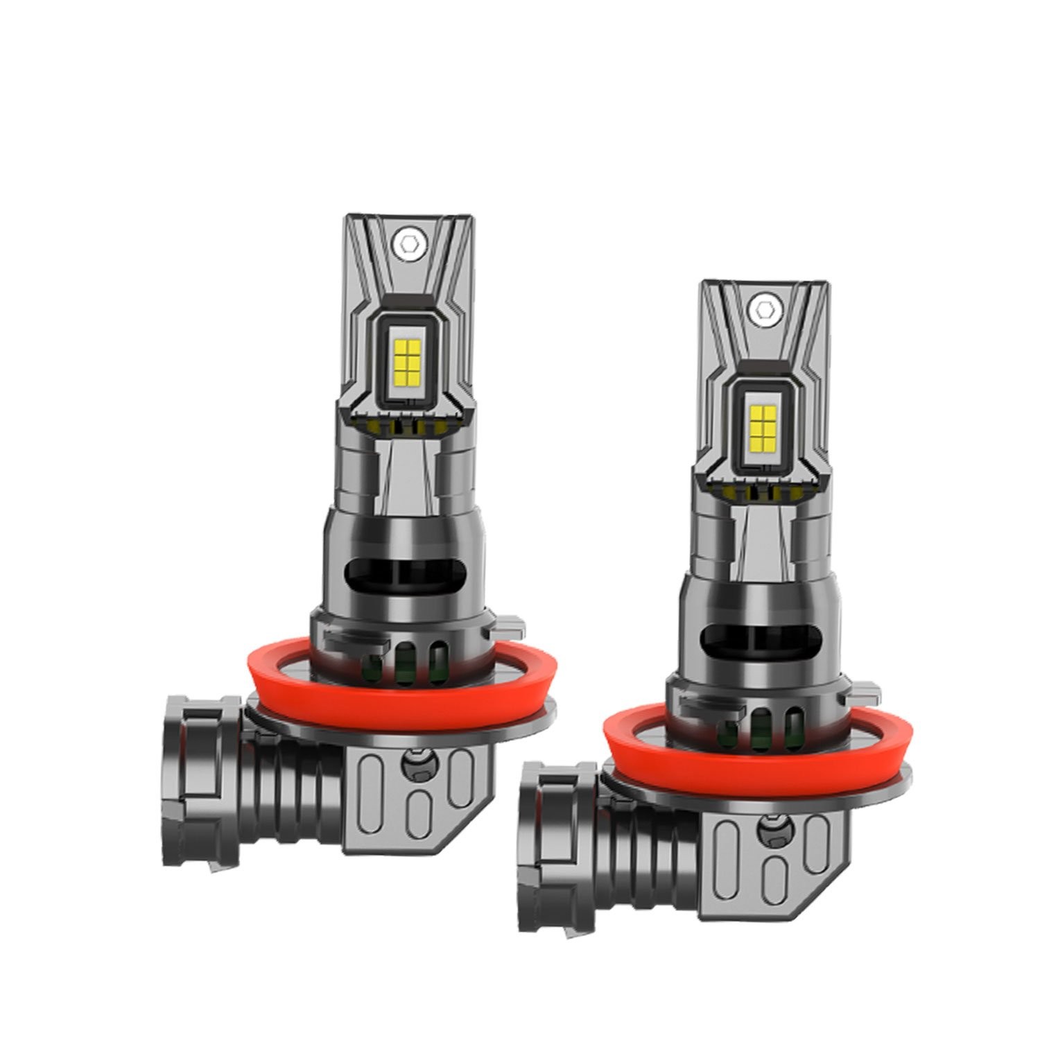 FISONA H11 LED Headlight Kit Low Beam Bulb 6000K Super Bright White 100W 80000LM