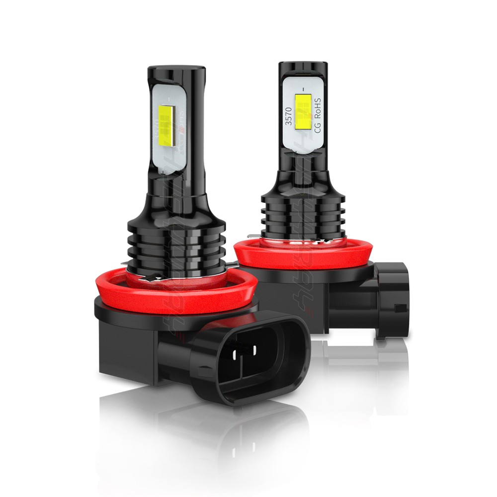 H11 LED Headlight Super Bright Bulbs Kit 6000K White 330000LM HIGH/LOW BEAM