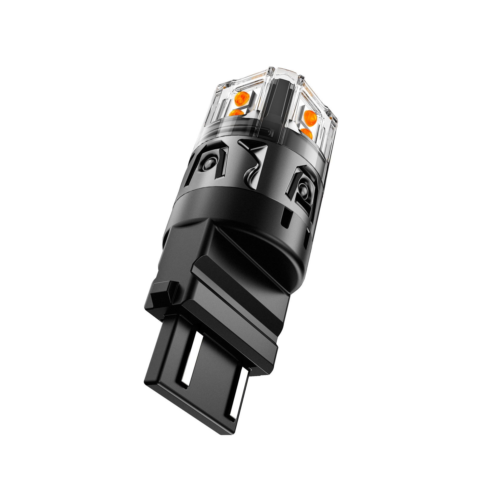 AUXBEAM 3000K Amber LED Front Turn Signal Bulb Light 3157 3457 3156 500% Bright