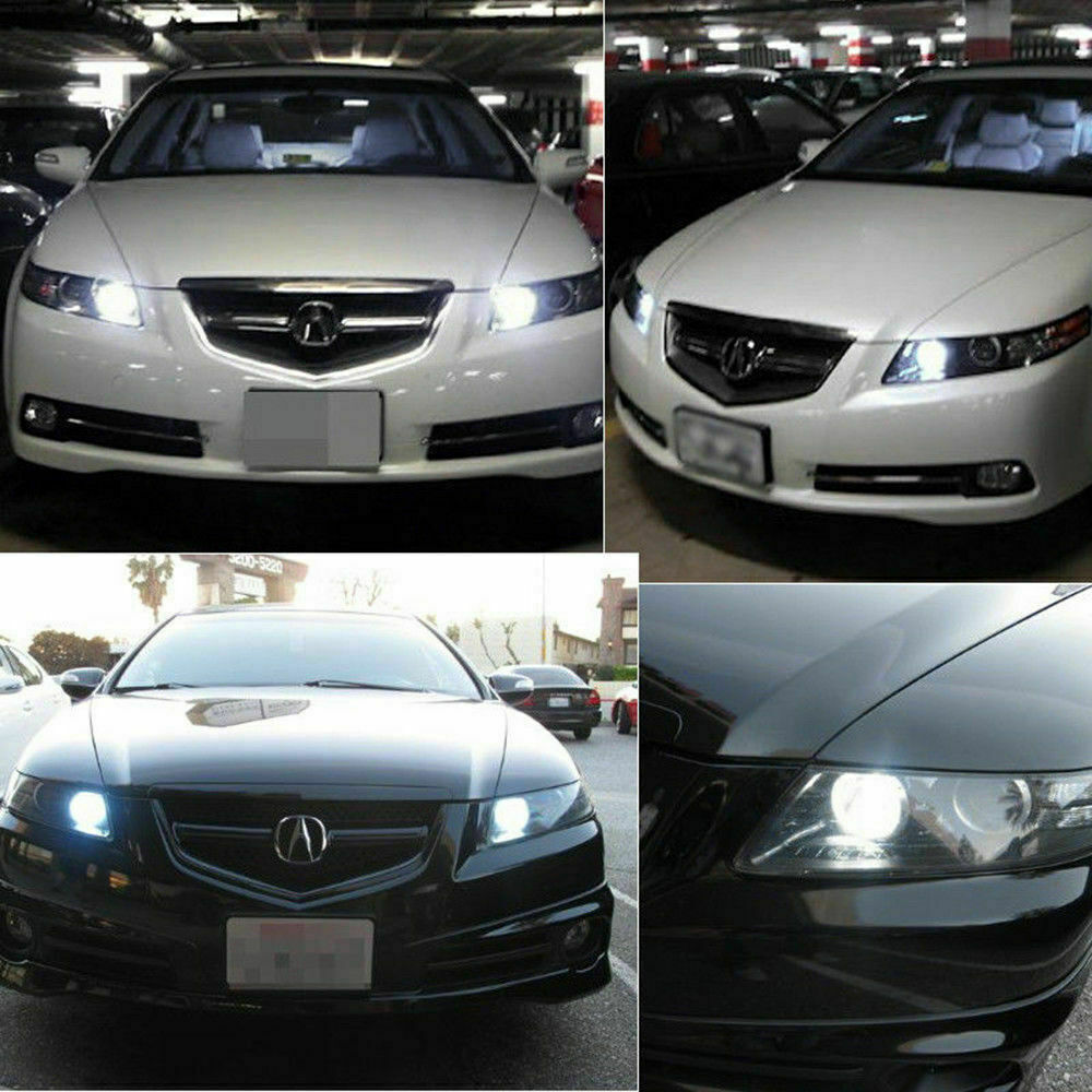 2x 9005 6000K White LED Daytime Running Light Bulbs For Acura ILX TSX MDX TL RL