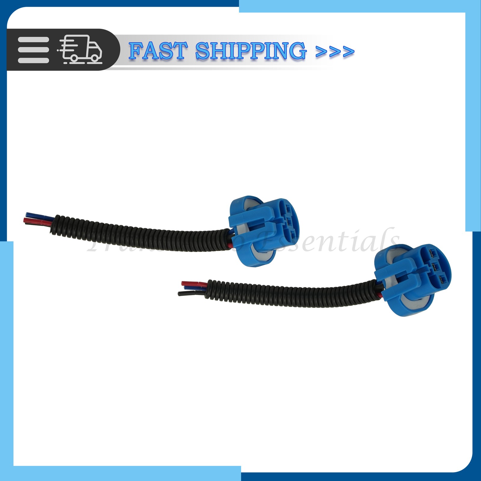 Wire Pigtail Female P 9007 HB5 Plug Connector Head Light Harness Bulb Socket US