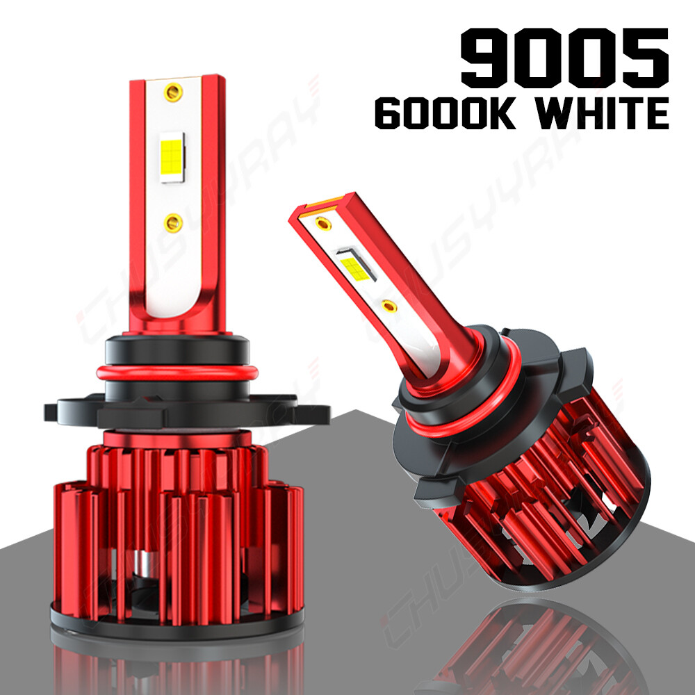 For 2015 – 2021 Dodge Charger – 2pc LED Headlight Kit Bulbs 9005 6000K White A