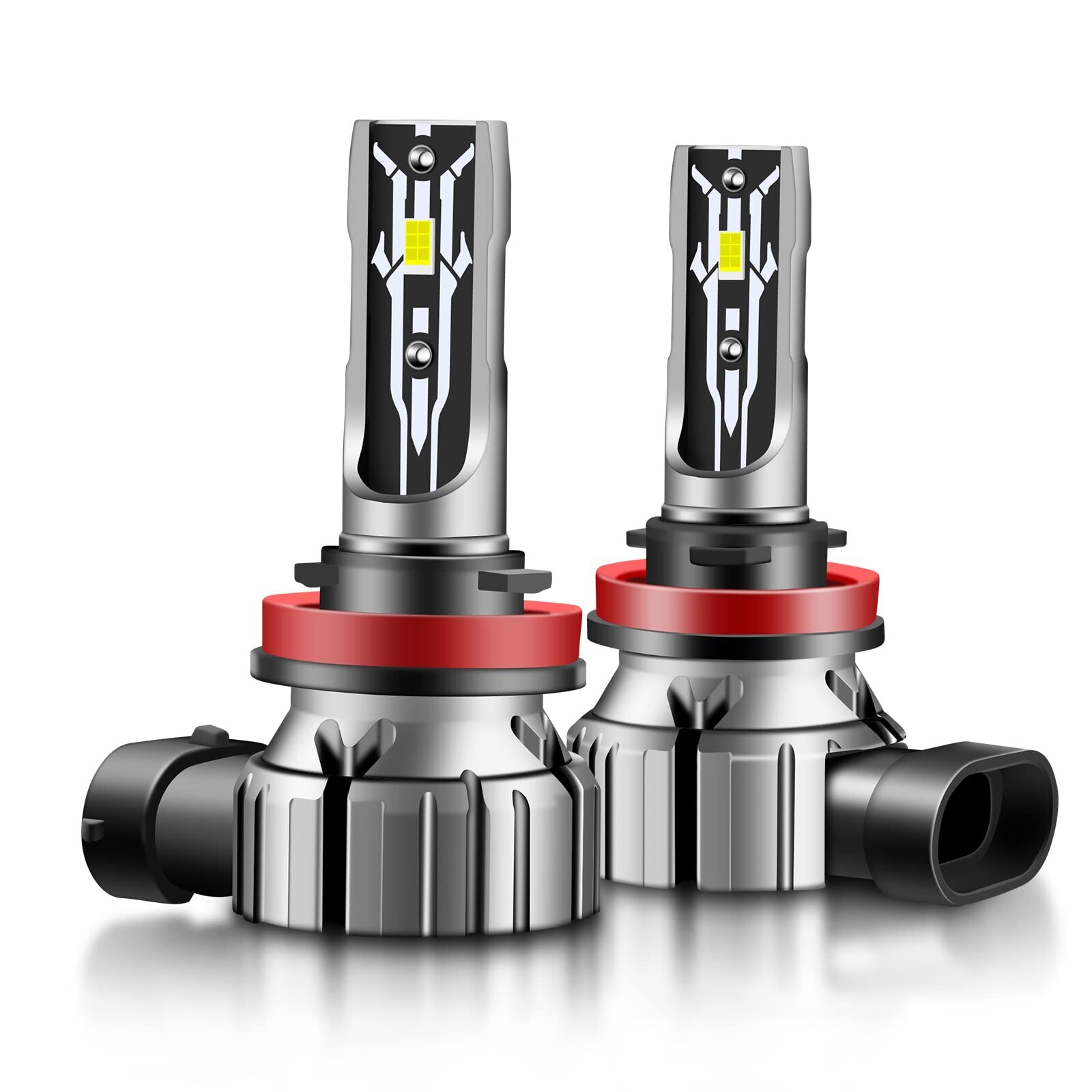 High + Low Beam Set For Chevy Colorado 2025 2026 Trail Boss Led Headlight Bulbs