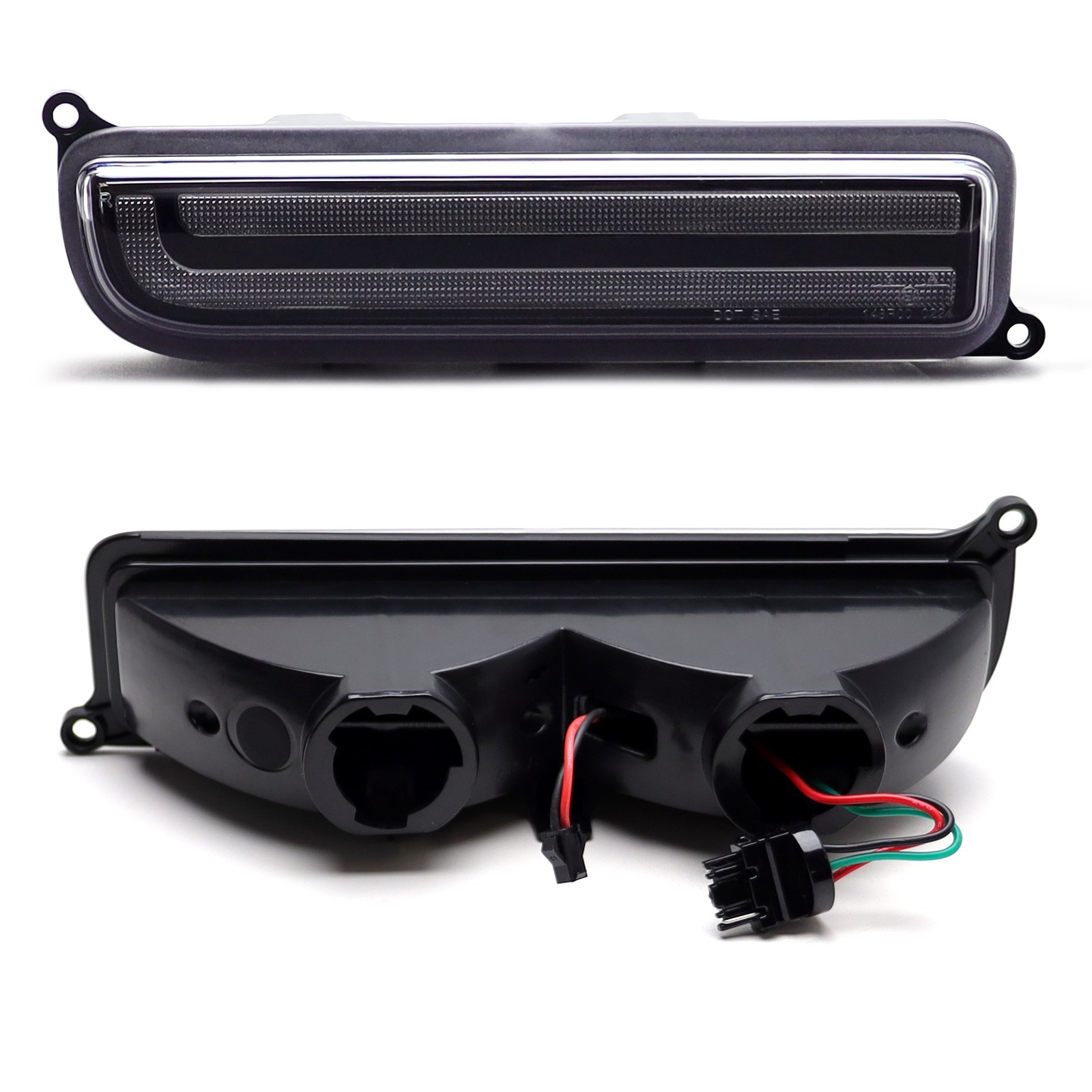 Clear Lens White LED DRL & Amber Front Turn Signal Lights For Jeep Cherokee XJ