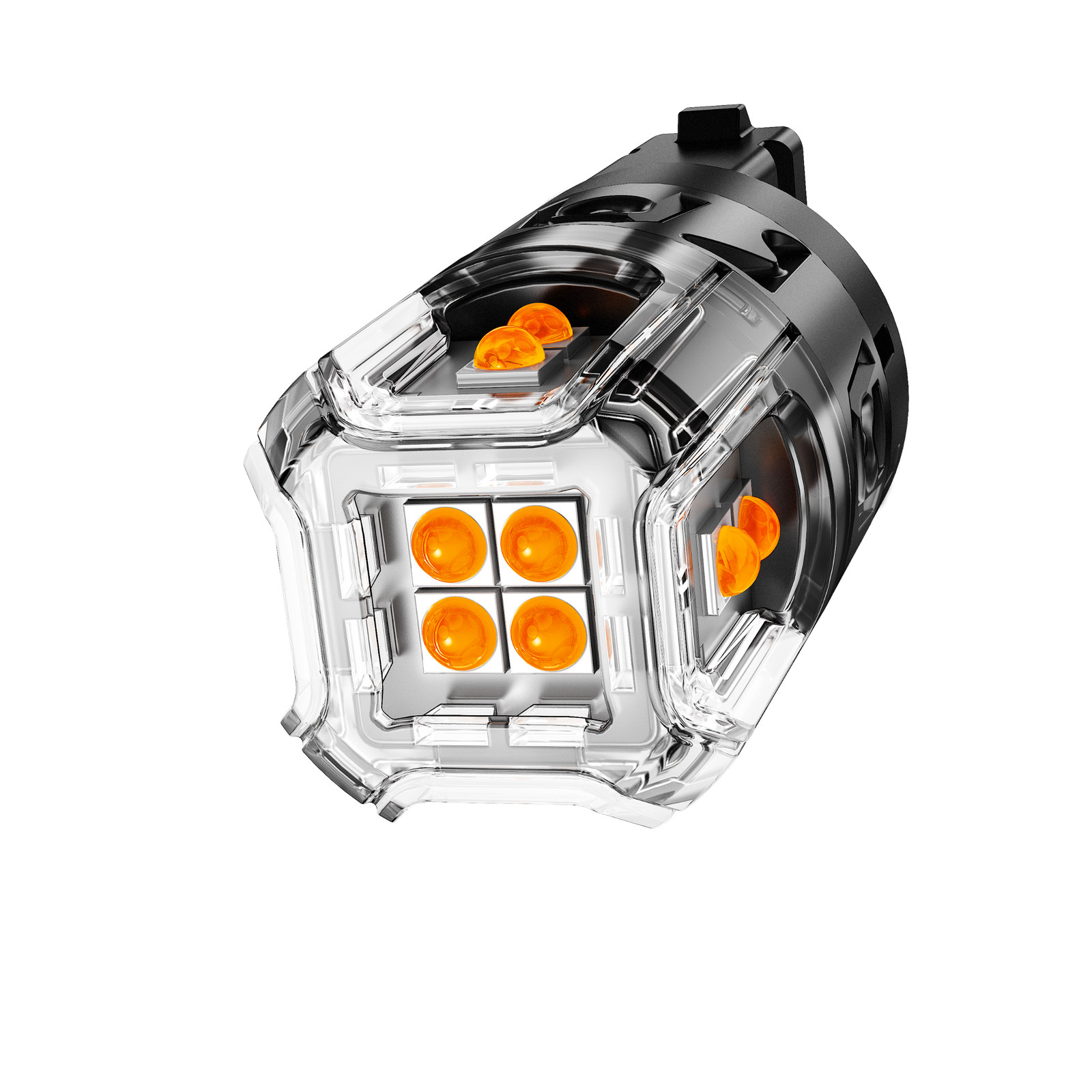 AUXBEAM 3000K Amber LED Front Turn Signal Bulb Light 3157 3457 3156 500% Bright