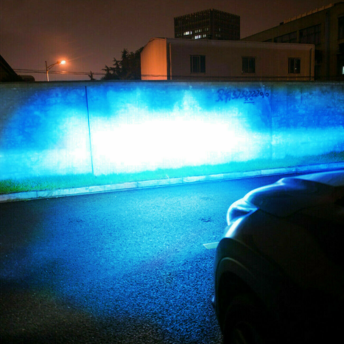 H13+9145 Front LED Headlight High/Low Beam+Fog Light Bulbs 8000K Super Bright