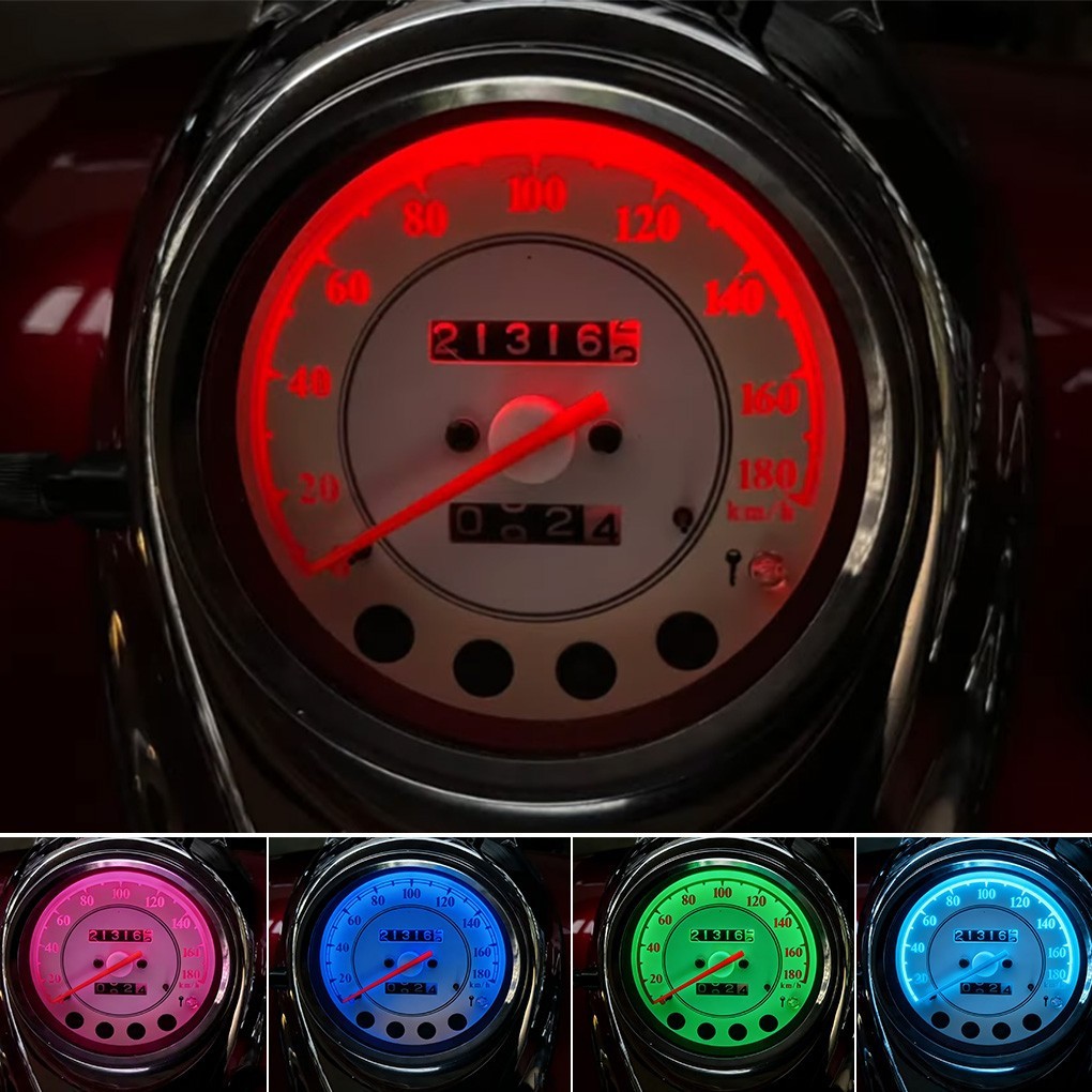 X5 Speedometer Dash Gauge LED Light Bulbs For Yamaha VStar 650 XVS650 XVS 98-03