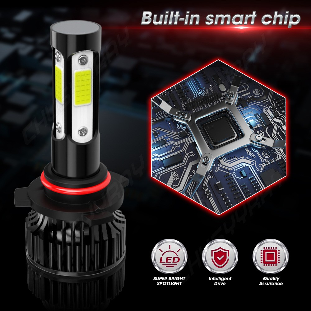 6000K LED Headlight Fog Light Bulbs For Dodge RAM 1500 2500 3500 2013 2014 2015