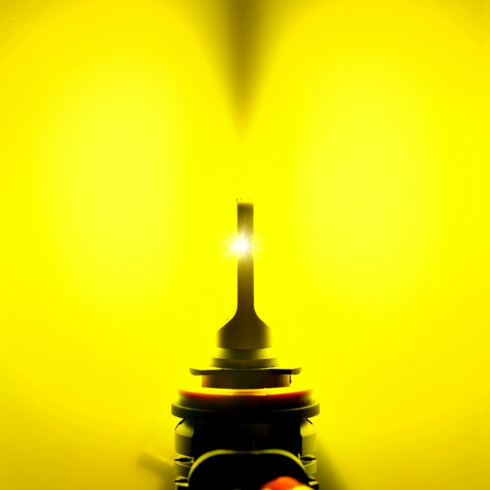 AUXITO H8 H11 Dual Color Switchback White Yellow LED DRL Fog Light Bulbs 4000LM