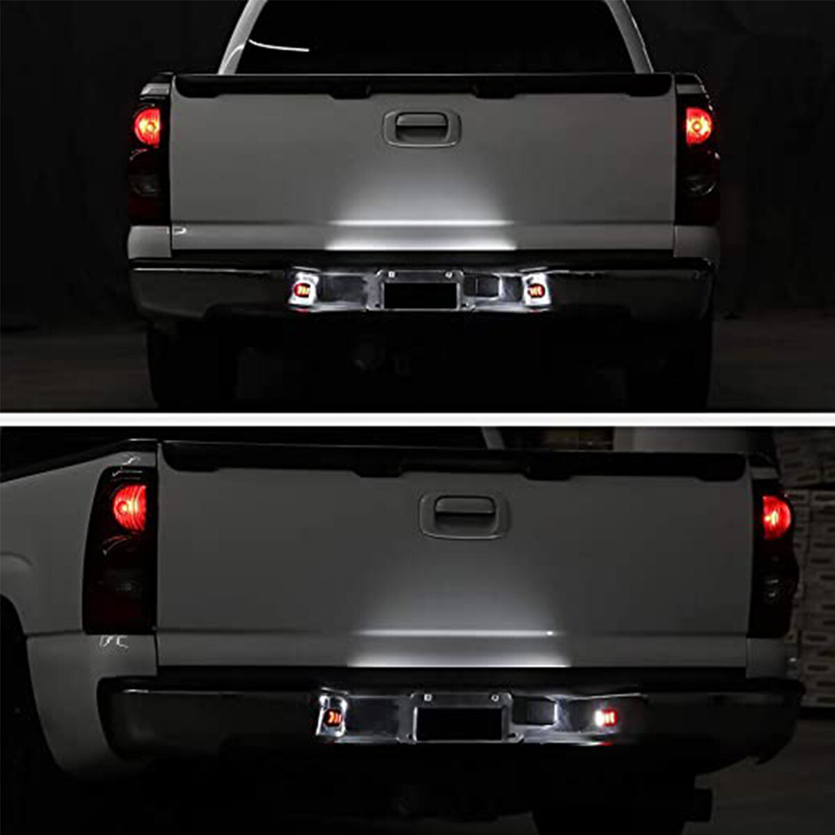For 2005-2015 Toyota Tacoma White LED Tag License Plate Light Bulb Assembly Lamp