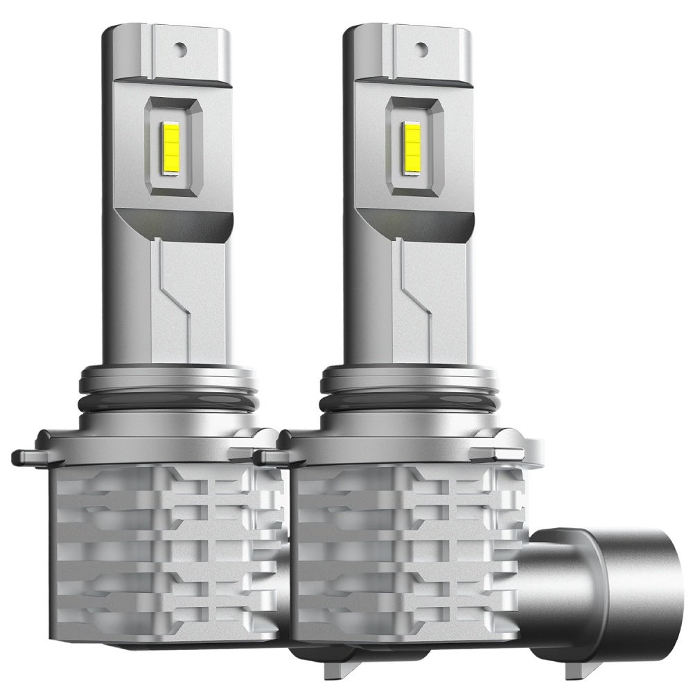Set for AUXITO Front CSP LED Fog Light 9006 6500K Super Bright Bulbs Fanless*