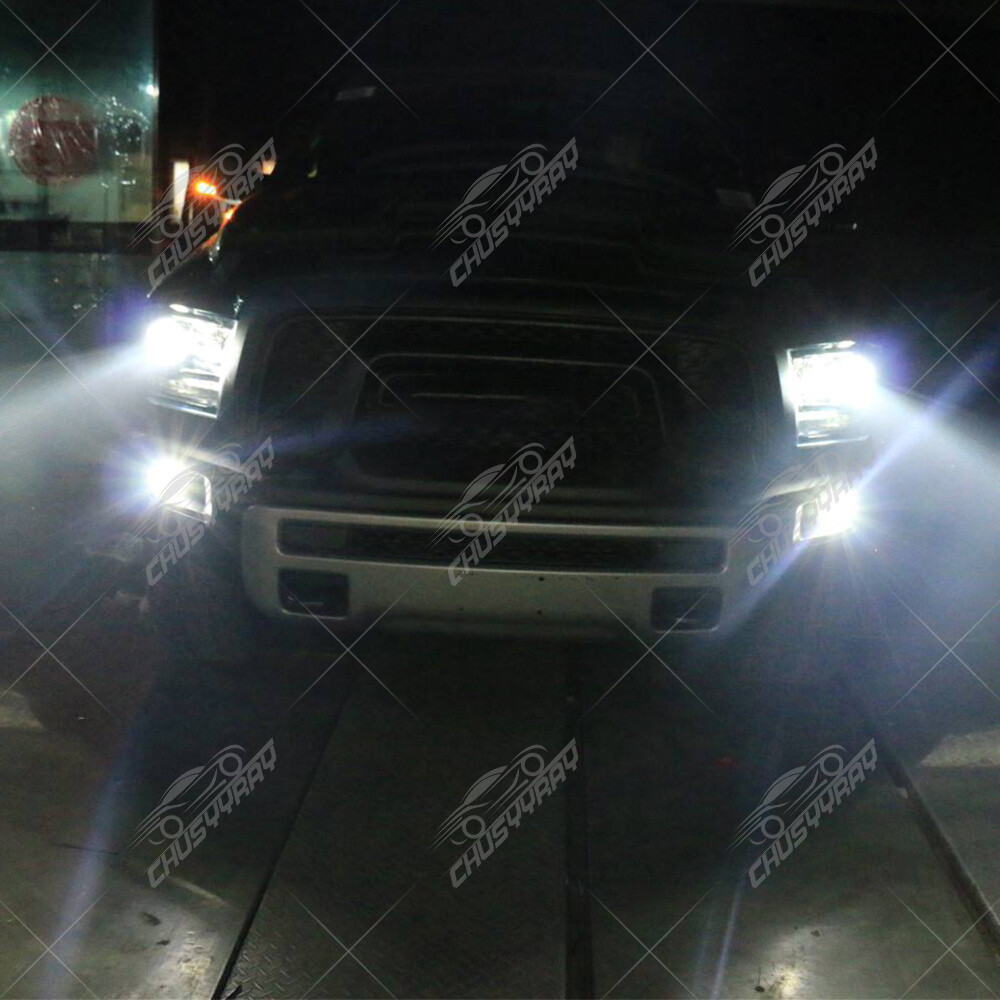 For 2007-2013 Acura MDX -4X LED DRL Daytime Running Light + Fog bulb 6000K White