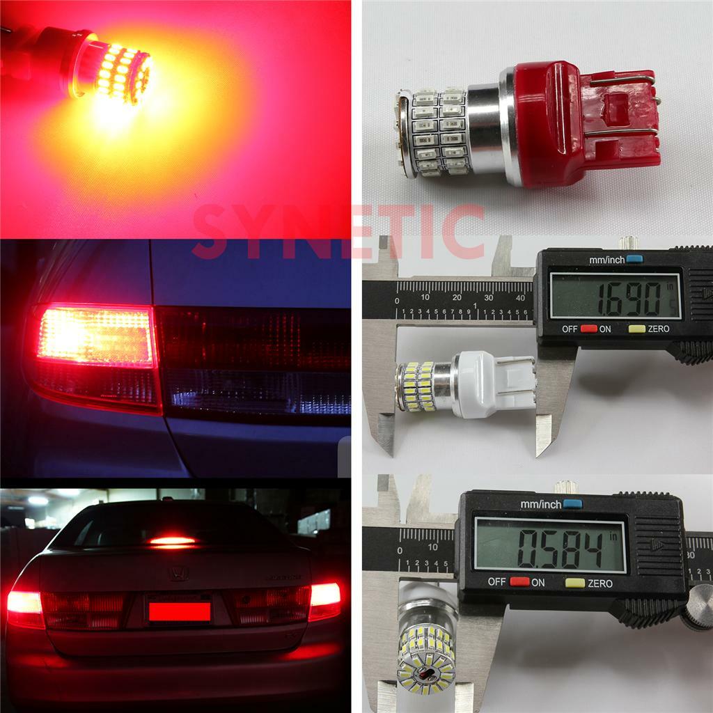 3157 3156 High Power 3014 LED Chips Super Bright Red Brake Light Bulb