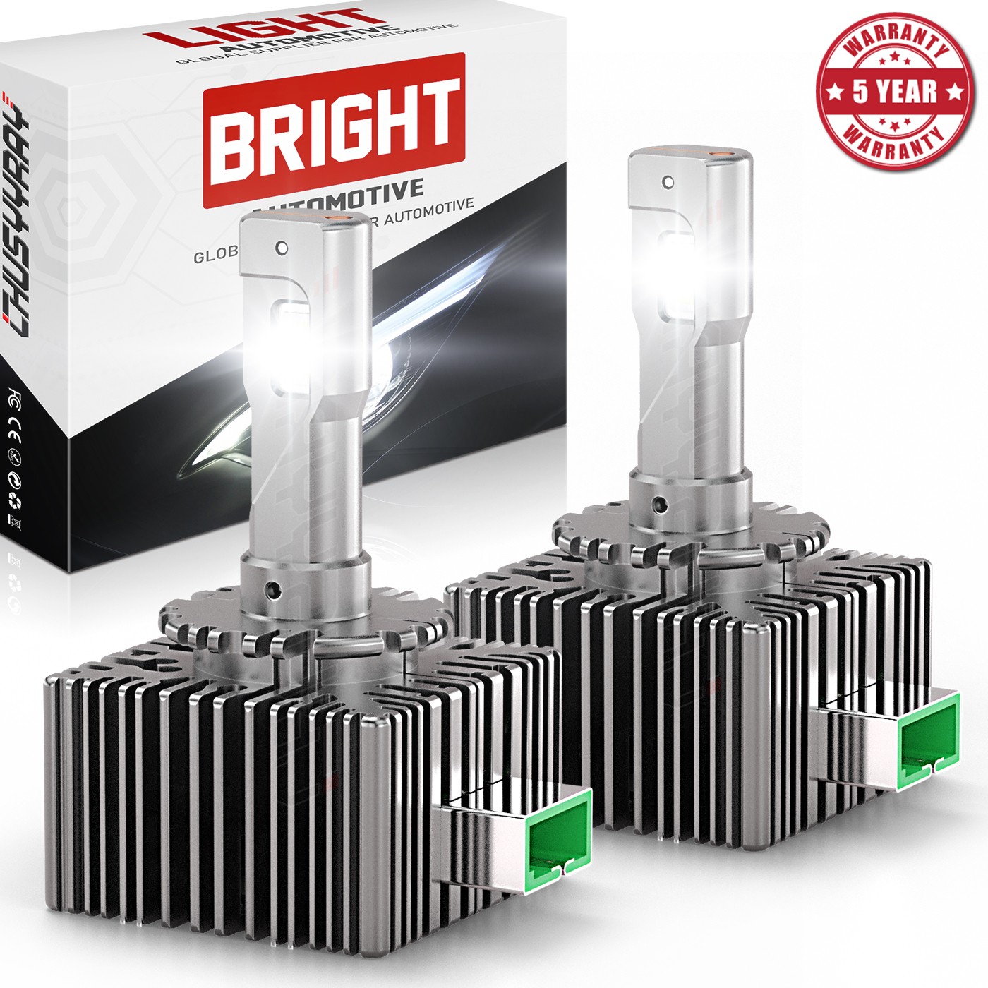 Front LED Headlight Bulb FIT FOR CHEVROLET BLAZER 2019-2020 High/Low Beam 6000K