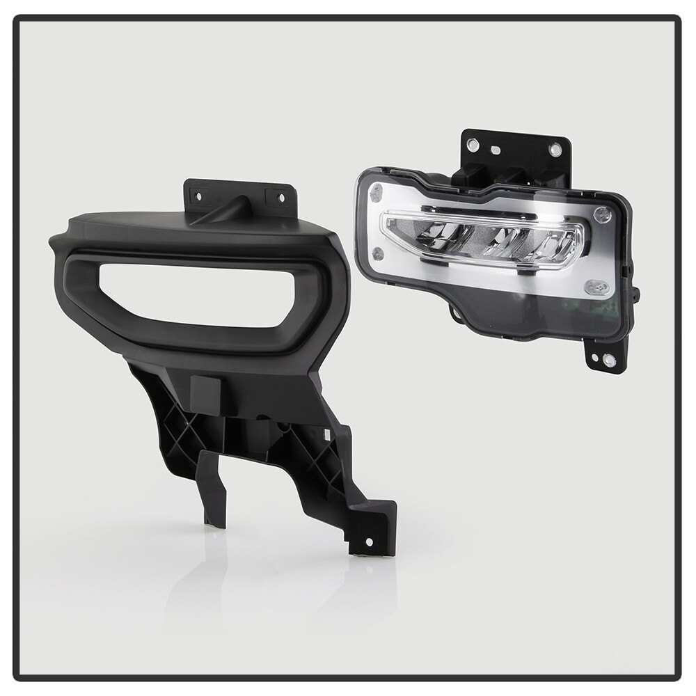 2016 2017 2018 GMC Sierra 1500 LED Bumper Fog Lights Lamps w/Switch & Bracket