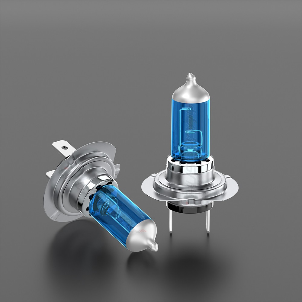 H11 H7 Halogen Headlight Super Bright Bulbs Kit 5000K White 4000LM High/Low Beam