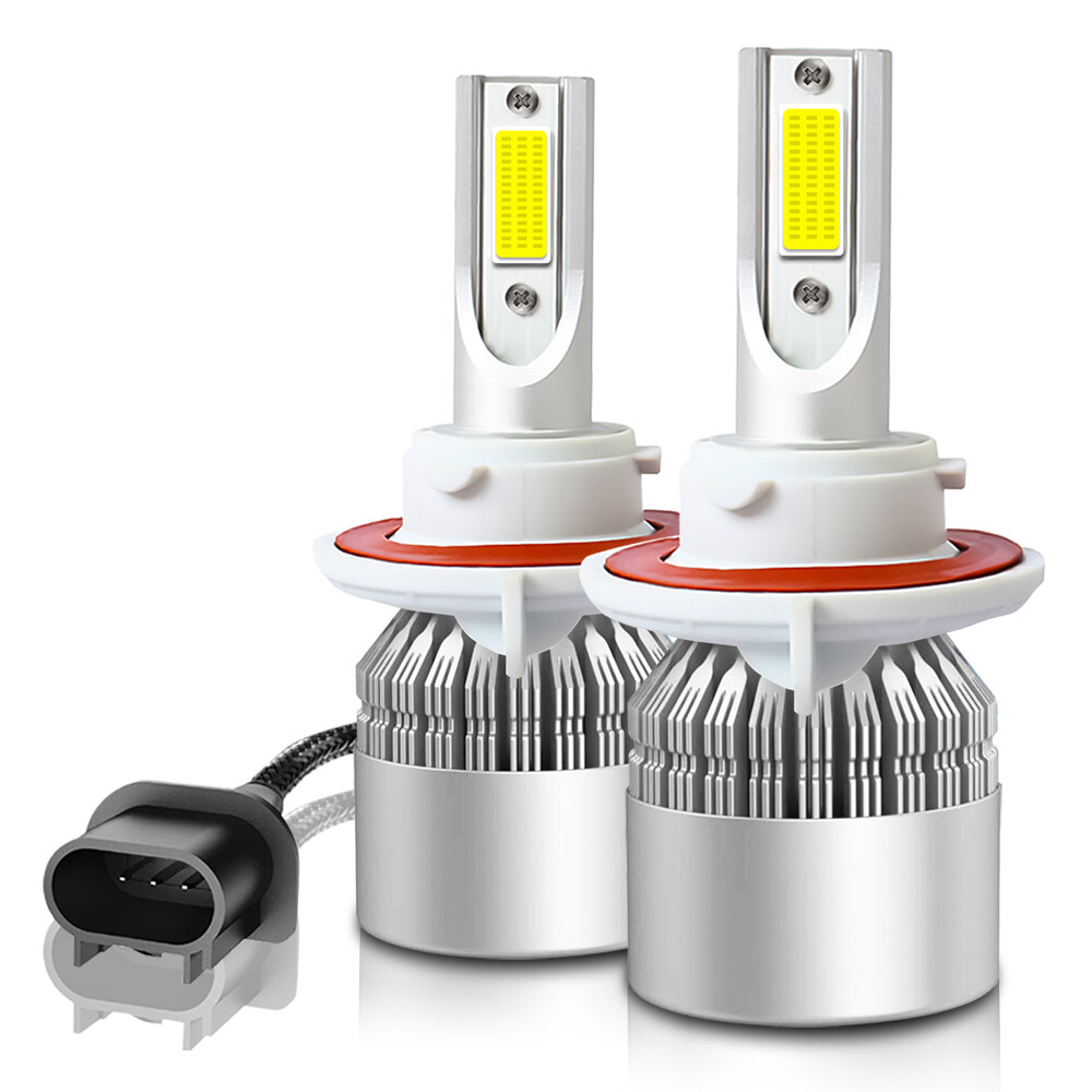 4X 9008 H13 LED Headlight Bulb Conversion Kit High Low Beam Super Bright 6500K