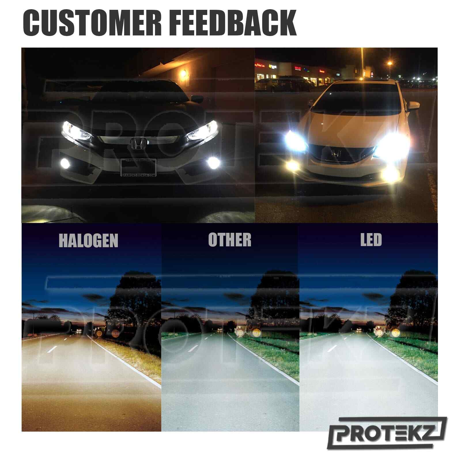 9007 LED Bulb CREE Chips 6000K Wide Angle 360 Degree Adjustable HB5 Headlight