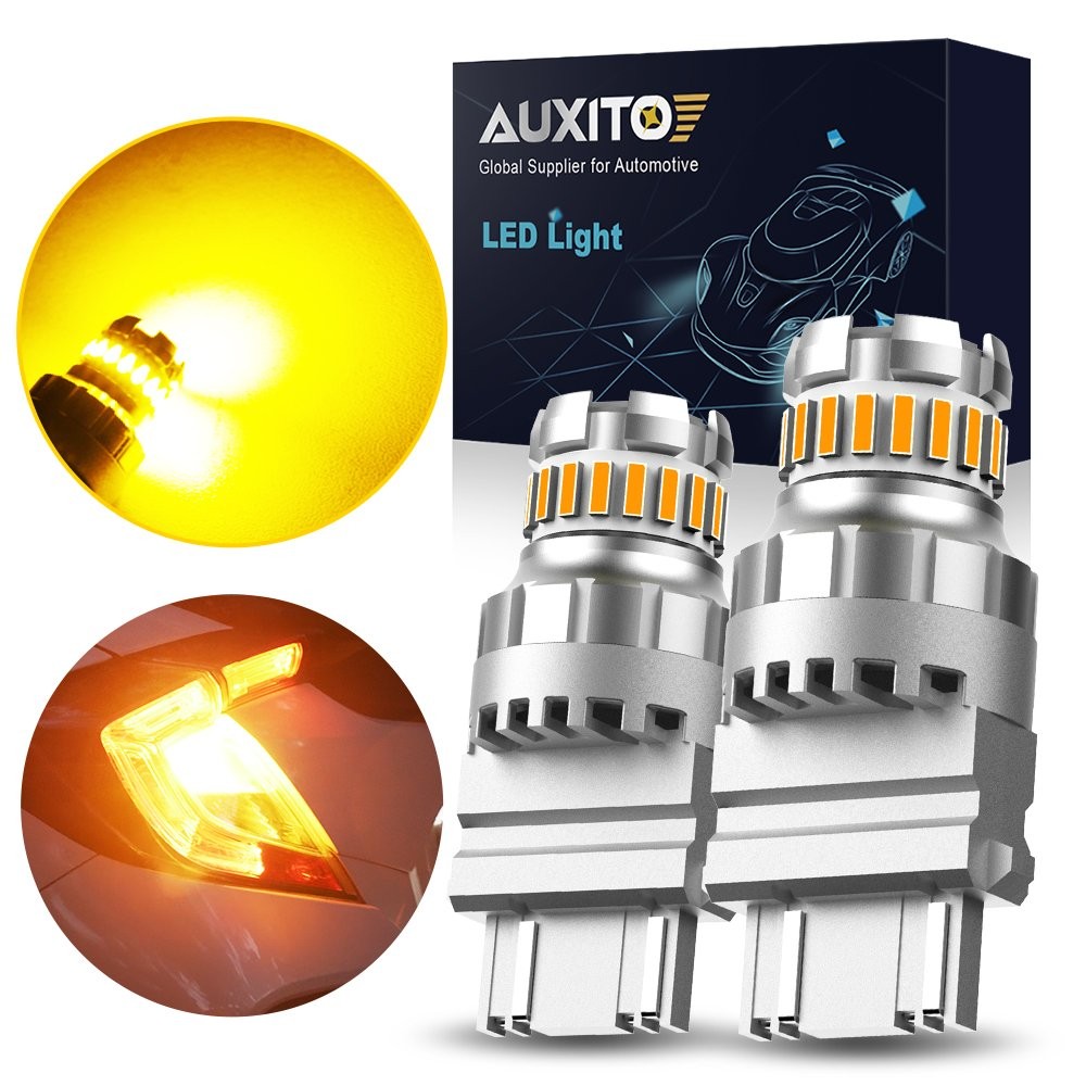 1-10Set 3157 LED Turn Signal Light Bulb Amber Anti Hyper Flash Error Free CANBUS