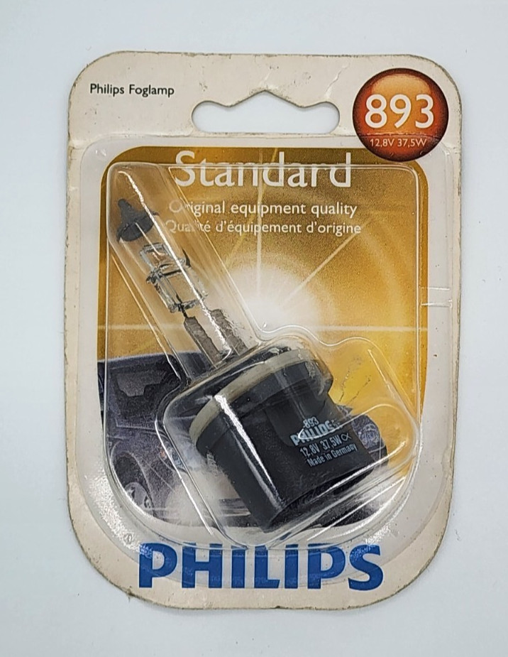 Philips 893B1 Standard Fog Lamp Light Bulb 893