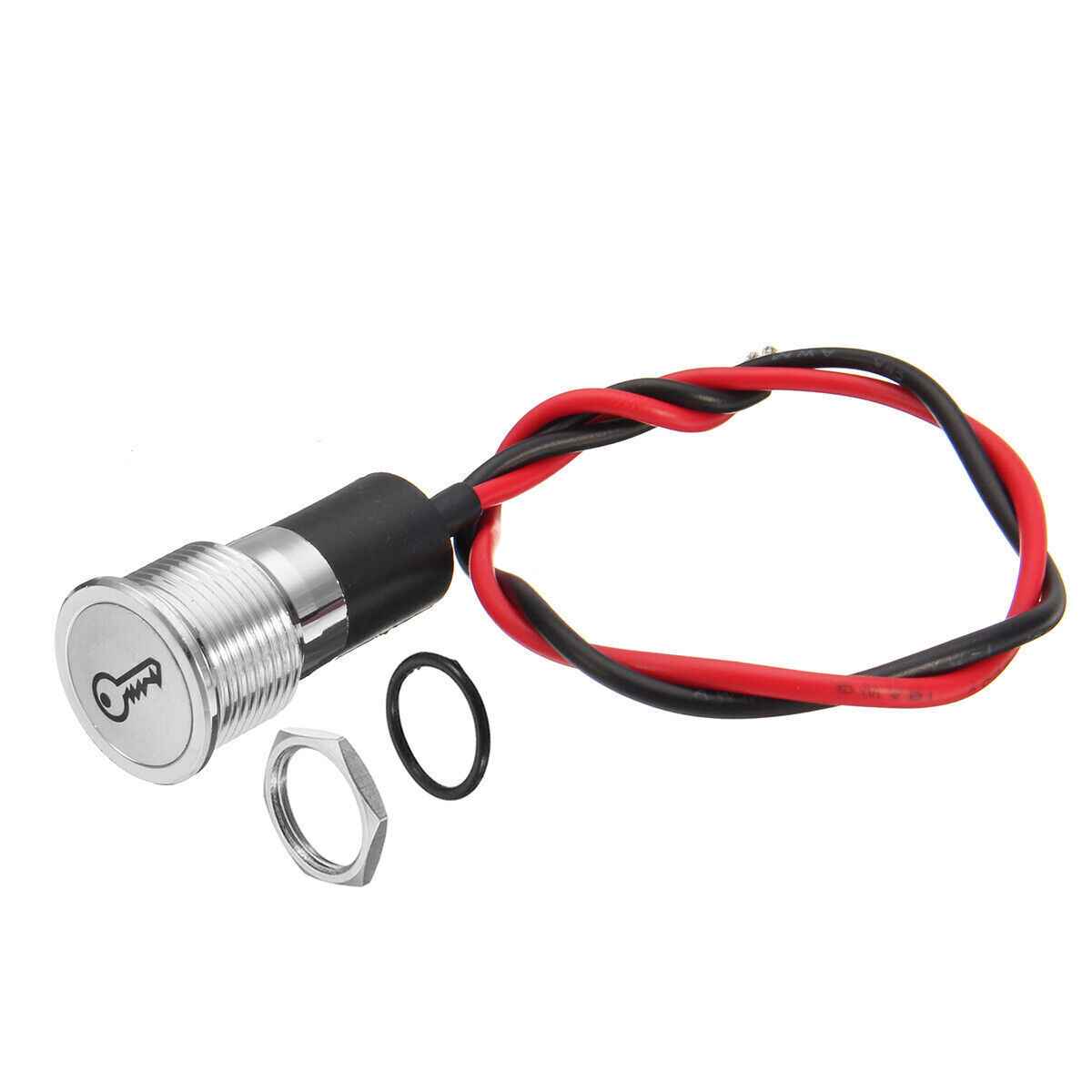 30PC Car Boat 12-36V 12mm LED Indicator Light Dashboard Panel Warning Pilot Lamp