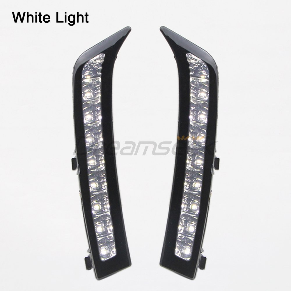 LED DRL for Subaru Forester 2013-2018 Daytime Running Light Fog Lamp with Turn