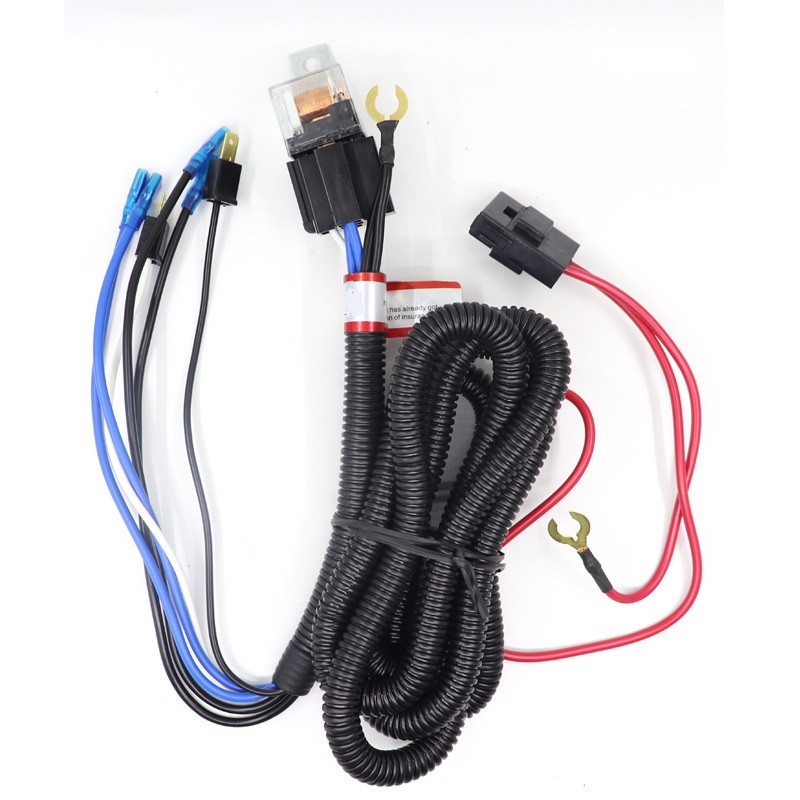12V Horn Wiring Harness Relay Kit For Car Truck Grille Mount Blast Tone Horns