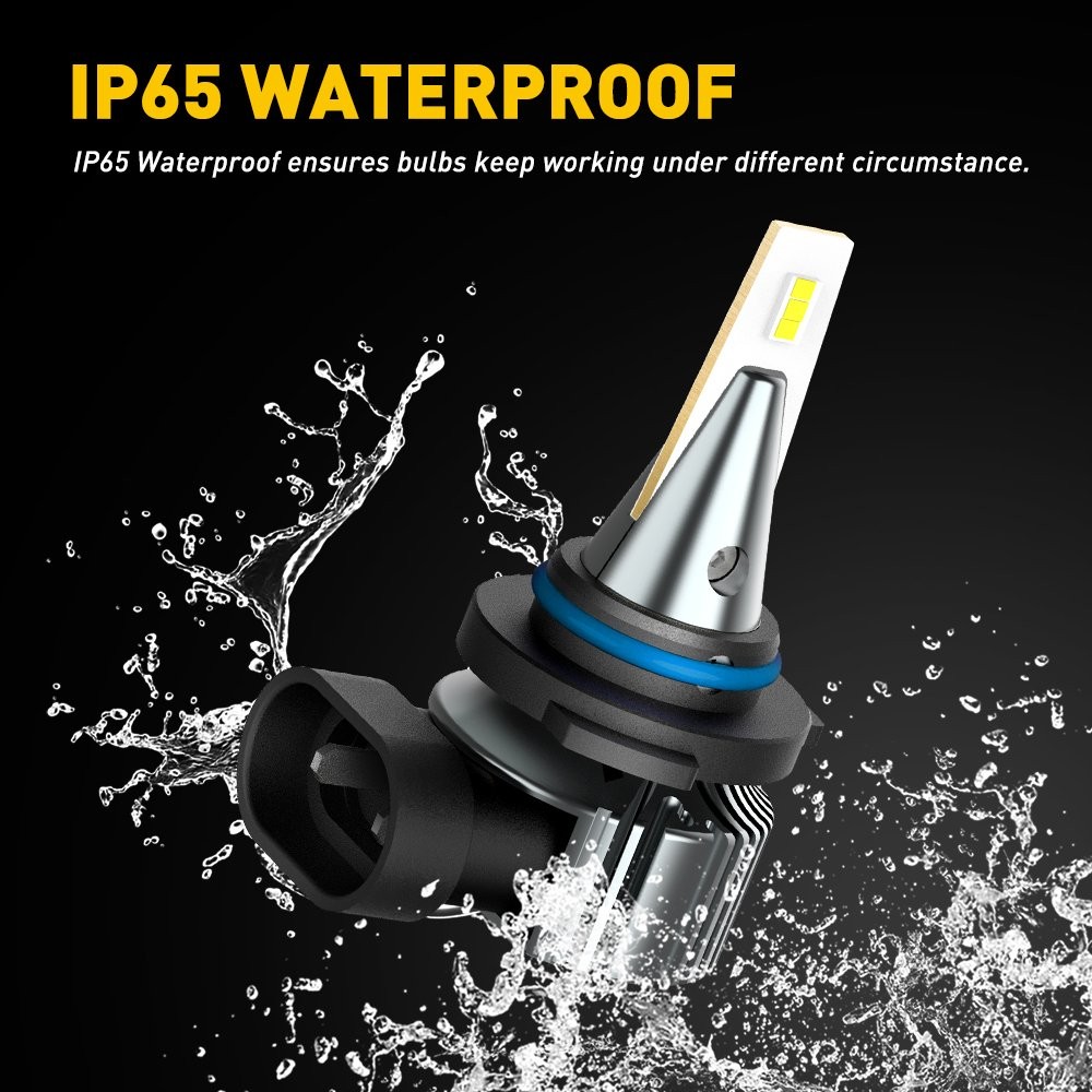 AUXITO Error Free CANBUS 9006 HB4 LED Daytime Running Light Bulb Fog Light Bulbs