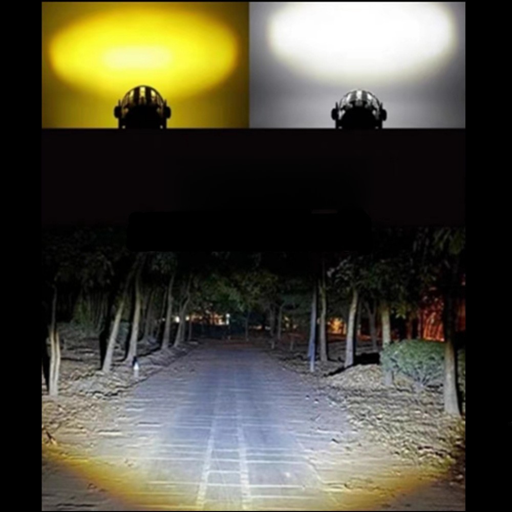 High Brightness U30 LED Motorcycle Spot Light Auxiliary IP67 Aviation Aluminum
