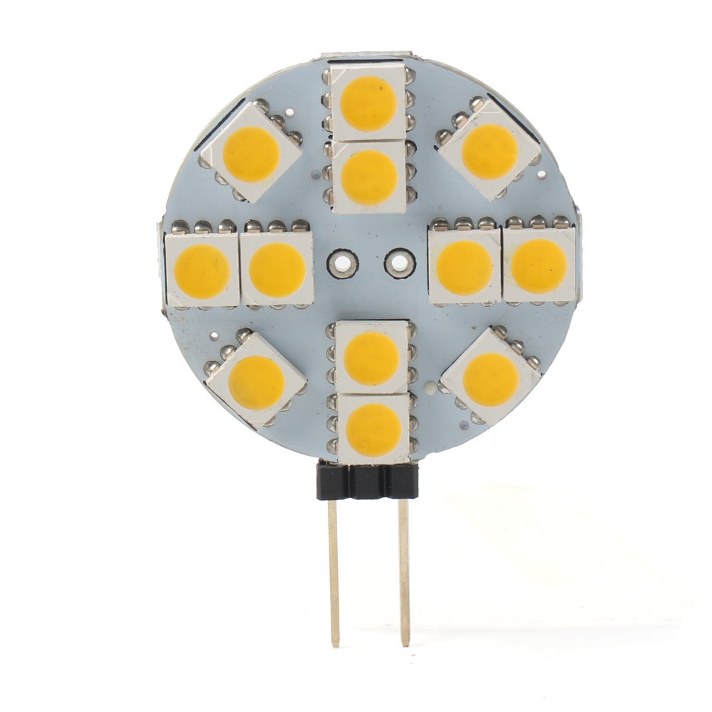 Indoor Car RV Landscape G4 Socket 5050 SMD 12 Bulb Lamp Round Bulb