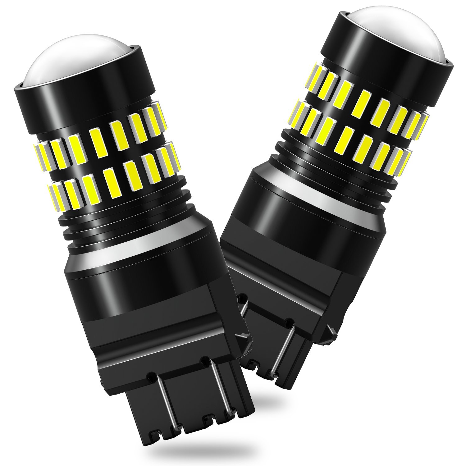 BRIGHT White 2X 3157 3156 LED Backup Reverse light Bulb 2400lm Fit Chevrolet GMC
