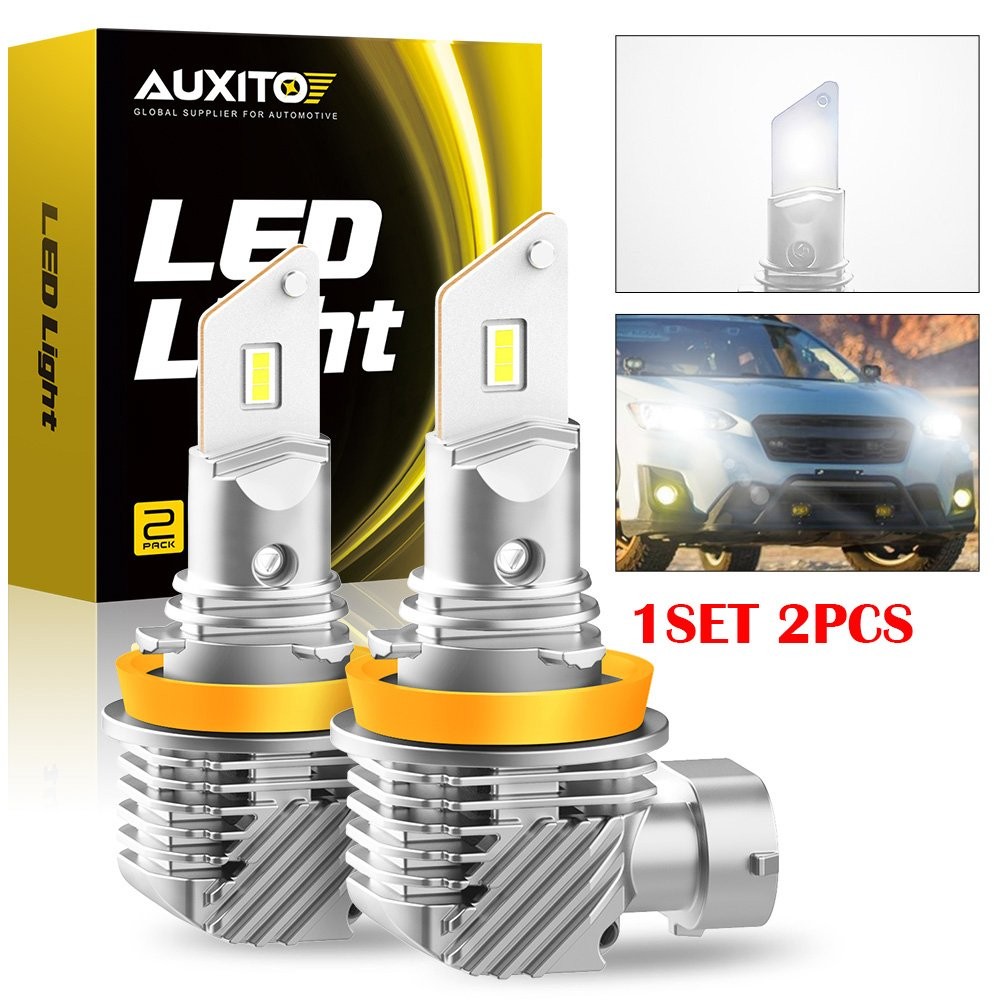 2-20X AUXITO LED H11 Headlight Low Bulb Beam 6000K White Super 30000LM Bright EU